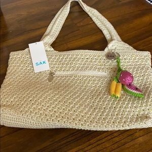 SAK BAG BEIGE BRAND NEW